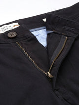 Men's Black Casual Regular Fit Solid Shorts