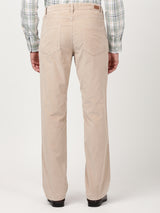 Men's Beige Casual Regular Fit Solid Trouser