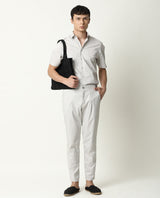 Men's Beige Casual Regular Fit Solid Half Sleeves Shirt