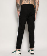 Men's Tapered Side Striped Denim Jeans