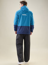 Men's Blue Zipper Rainsuit