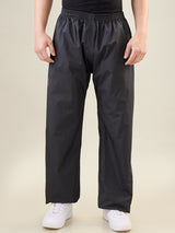 Men's Red Zipper Rainsuit