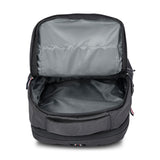 Unisex Black Casual Solid Backpack