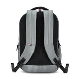 Unisex Light Grey Casual Solid Backpack