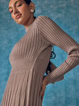 Women's Blush Seam Detail Knit Dress