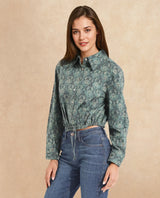 Women's Multicolor Casual Full Sleeves Top