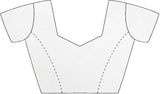 Women's Organza Beige Embellished Designer Saree with Blouse Piece