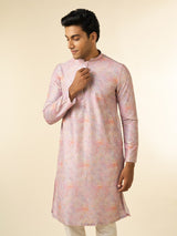 Men's Festive Dusty Pink Vibrance Kurta