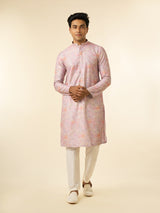 Men's Festive Dusty Pink Vibrance Kurta