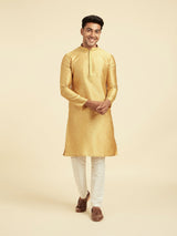 Men's Festive Classy Mustard Kurta