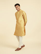 Men's Festive Classy Mustard Kurta