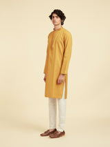 Men's Festive Radiant Mustard Kurta