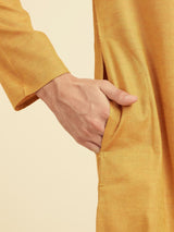 Men's Festive Radiant Mustard Kurta