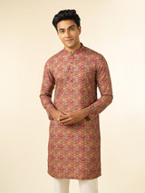 Men's Festive Tan Destiny Kurta