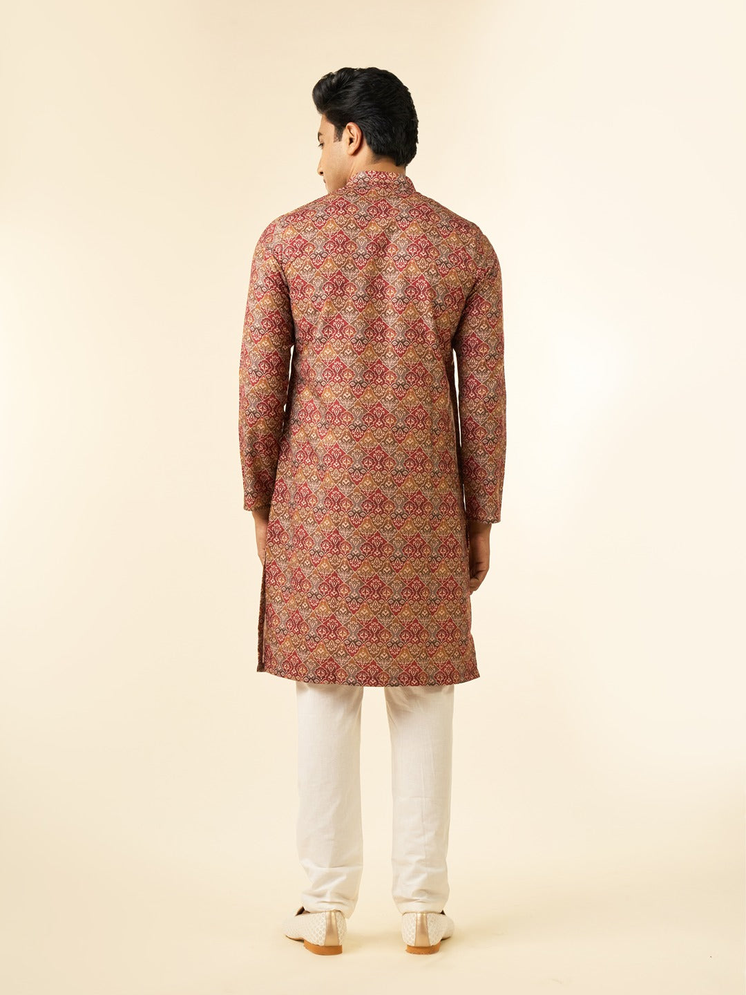 Men's Festive Tan Destiny Kurta