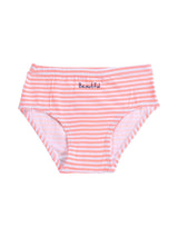 Girls Assorted Casual Striped Briefs - Pack of 5