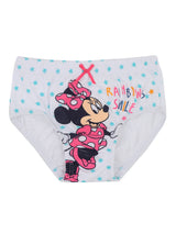 Girls Assorted Casual Printed Briefs - Pack of 5