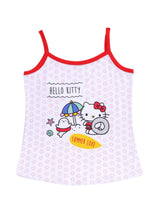 Girls Assorted Casual Printed Vest - Pack of 3