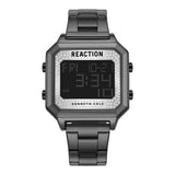 Men's Black Casual Square Digital Watch-KRWGJ9008003