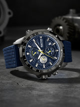 Men's Blue Casual Round Analogue Watch-KRWGO0069202