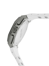 Men's White Casual Round Analogue Watch-KRWGO0070101