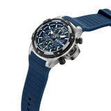 Men's Blue Casual Round Analogue Watch-KRWGO0070203