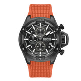 Men's Orange Casual Round Analogue Watch-KRWGO0070204