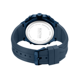 Men's Blue Casual Octagonal Analog-Digital Watch-KRWGP0069404