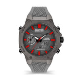 Men's Grey Casual Round Analogue-Digital Watch-KRWGP2191702