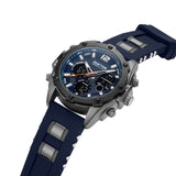 Men's Blue Casual Round Analog-Digital Watch-KRWGP9006702