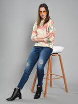 Women's Blue Skinny Stretchable Jeans