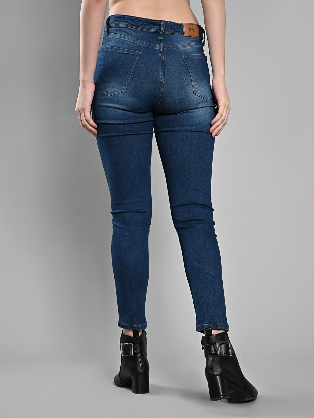Women's Blue Skinny Stretchable Jeans