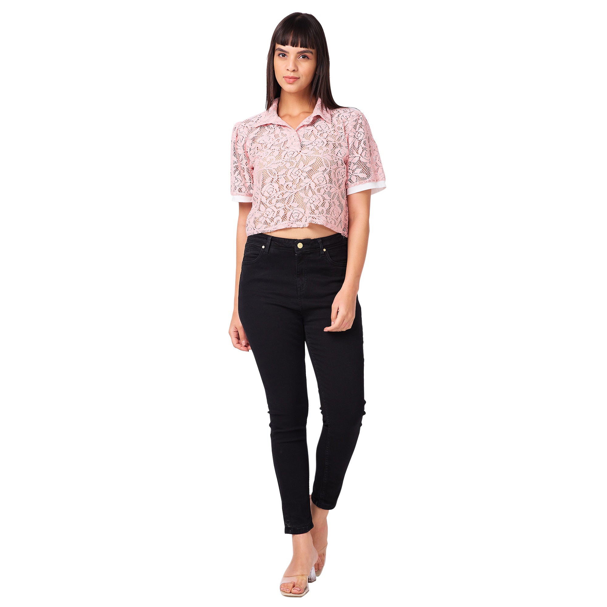 Women's Black Skinny Stretchable Jeans