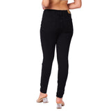 Women's Black Skinny Stretchable Jeans
