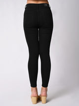 Women's Black Skinny Stretchable Jeans