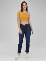 Women's Blue Skinny Stretchable Jeans