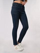 Women's Blue Regular Stretchable Jeans