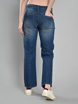 Women's Blue Skinny Stretchable Jeans