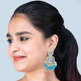 Women's Kundan Ishani Maya Earrings