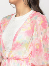Women's Front Volume Sleeve Shrug