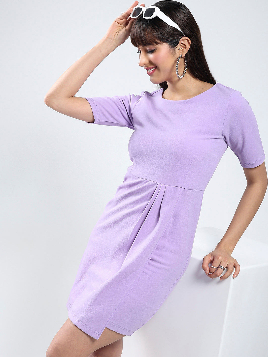 Women's Purple Mini Dress