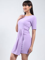 Women's Purple Mini Dress