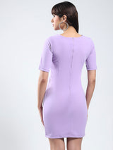 Women's Purple Mini Dress