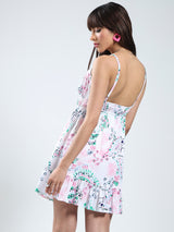 Women's White Mini Dress