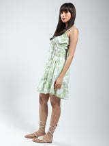 Women's Green Mini Dress