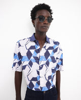 Men's Multicolor Casual Regular Fit Printed Half Sleeves Shirt