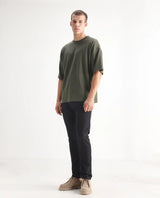 Men's Blue Casual Slim Fit Solid Jeans