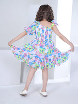 Girls Multicolor Casual Dress