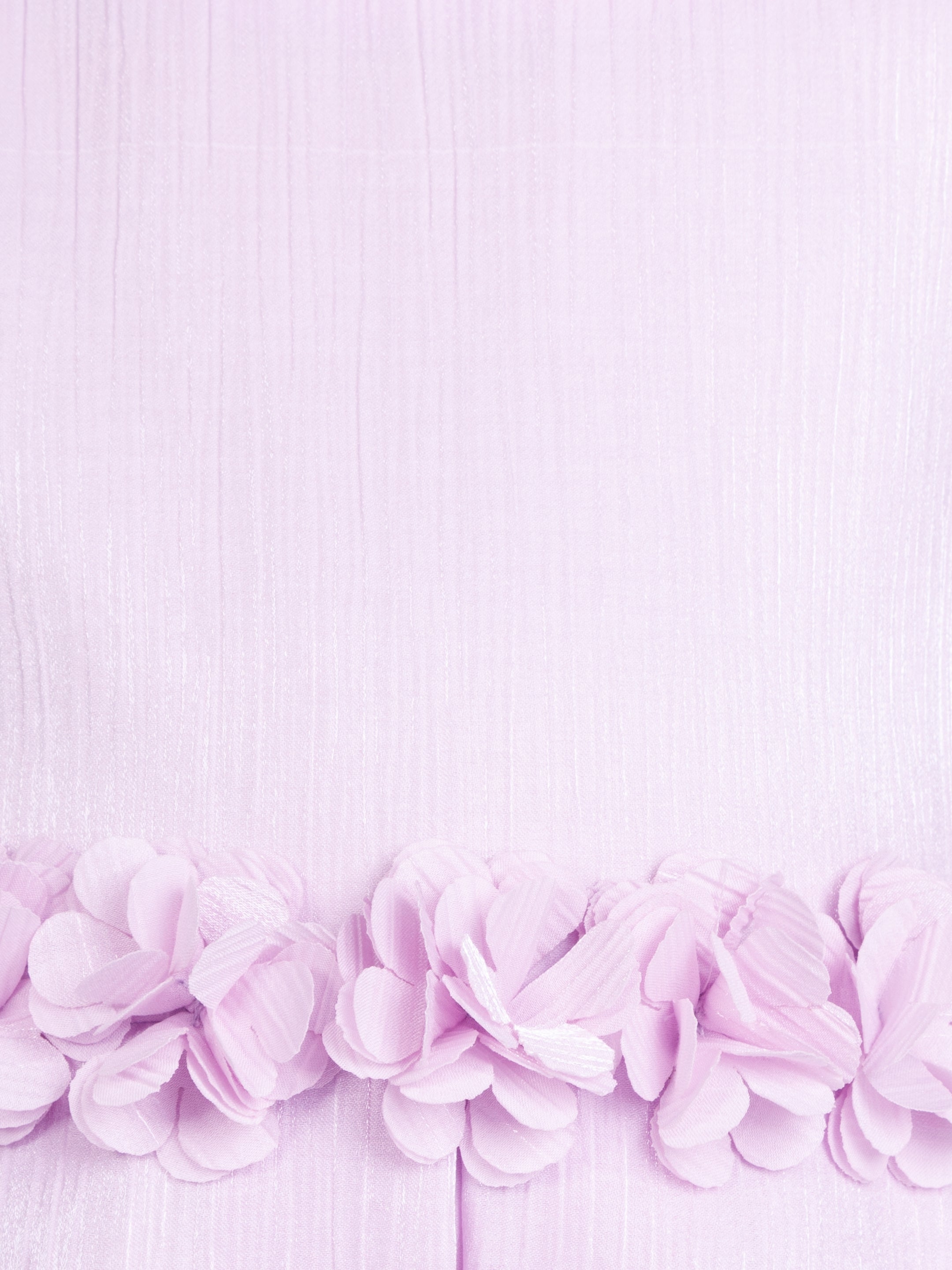 Girls Purple Party Party Wear Off Shoulder Fit & Flared Dress