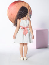 Girls Knee Length Casual Dress